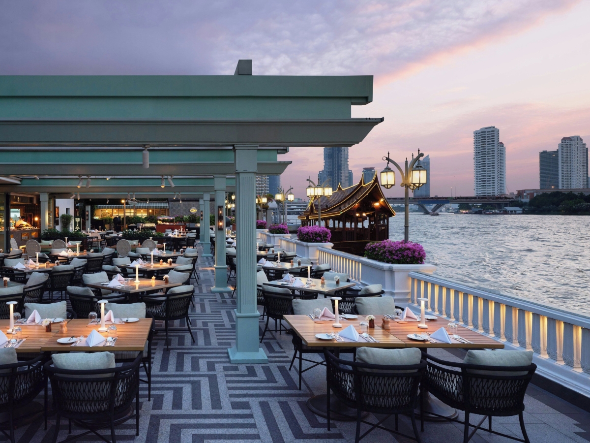 Terrace Rim Naam Thai Restaurant at Mandarin Oriental Bangkok